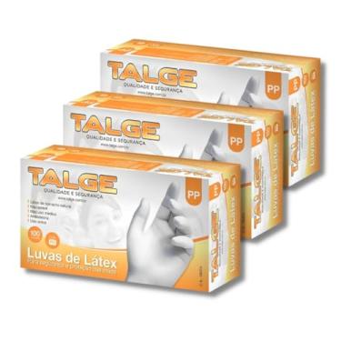 Imagem de Luva de Látex com Pó PP Descartável – Kit com 3 Caixas com 100 Unidades Cada