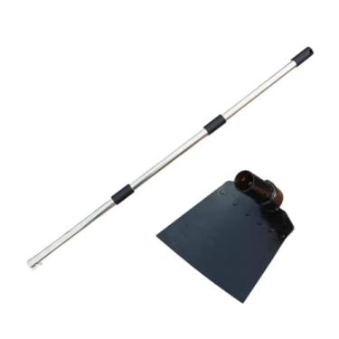 Imagem de Fenteer Enxada de jardim ajustável, enxada de ervas daninhas, ferramenta versátil de jardim confortável, ferramenta manual para plantio de lavagem do de, 18cmx15cm