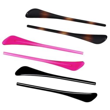 Imagem de Pontas de reposição para óculos de sol Ray-Ban Aviator RB3025 3026 Kits de reparo de óculos de sol ópticos de pano RB6489, Bk+to+rd