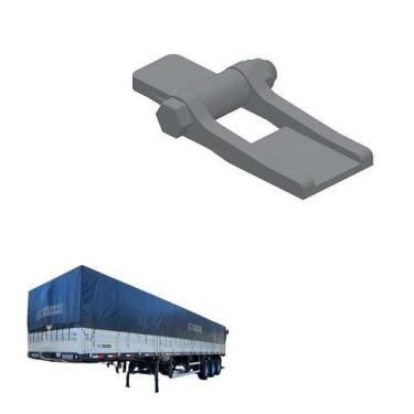 Imagem de Dobradiça Menor Lateral Da Tampa Traseira Carreta - Rovali