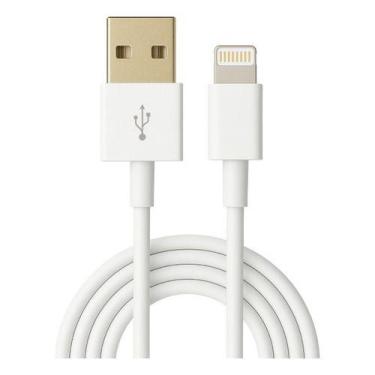 Imagem de Cabo Carregador Turbo Lightning 20w 2.4a Rápido Usb Branco - TheoHub