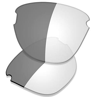 Imagem de SAUCER Lentes de reposição premium para óculos de sol Oakley Frogskins Lite OO9374, Ativado fotocromático, One Size