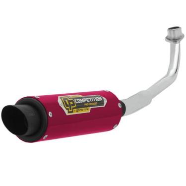 Imagem de Escapamento Competition Pro Tork Curva Cromada Moto Honda Biz 125 2011