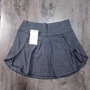 Imagem de Saia tapa bumbum academia - MARISLOIRO, Cinza, G