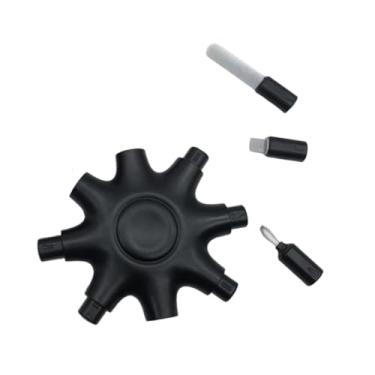 Imagem de Generic Kit de limpeza por telefone, ferramenta de limpeza de porta de carregamento, limpador de portas multifuncionais para mini -escova para laptop, tablet, Preto