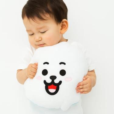 Imagem de Manta Almofada Infantil Personagens - Branca