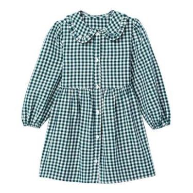 Imagem de Vestido Infantil Hering Fio Tinto Xadrez Menina-Feminino
