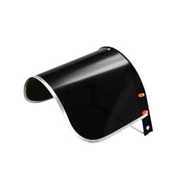 Imagem de Xgdsnly Protetor Facial, Viseira Protetora Versátil, Flexível E Resistente, Ajustável para Capina, Moagem, Jardinagem, Corte, Homens, Preto, Tamanho real