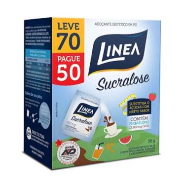 Imagem de Adoçante Linea Pó 50 Envelopes 0,8g