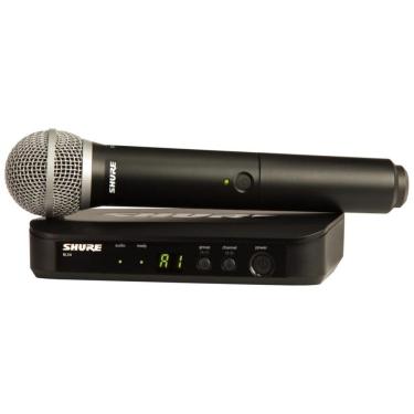Imagem de Microfone Shure Sem Fio Blx24Br Pg58J10 Garantia 2A
