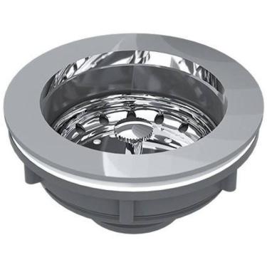 Imagem de Válvula para Pia Americana 3 1/2 e 1 1/2 Inox 101644