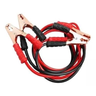 Imagem de Cabo Auxiliar de Partida 3000A para Carros, Caminhonetes e SUVs, 2,95m com Garras Jacaré e Bolsa de Armazenamento