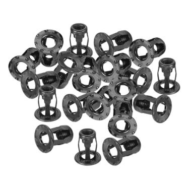 Imagem de KiBcsLic 20x Porca de Pétala, Fixações de Parede, Âncora de Drywall, para Portas, Âncoras, Porcas de Macaco para Instalação de Cortinas de Placa de Gesso, M