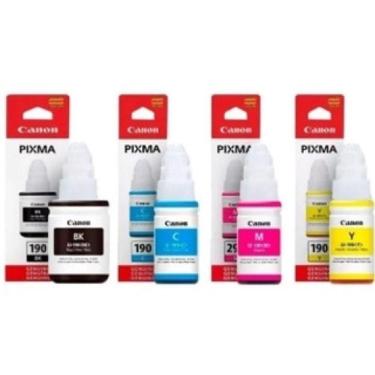Imagem de Kit 04 Refil De Tinta GL-190 Impressoras PIXMA G1100 - G1110 - G2100 - G2110 - G3100 - G3102 - G3110 - G3111 - G4100 - G4110 - G4111.
