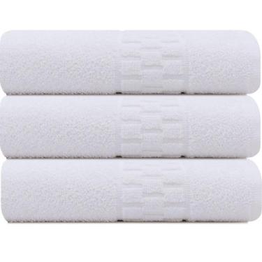 Imagem de Kit 3 Toalhas Banho Profissional para Salão de Beleza SPA Hotel Academ