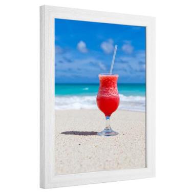 Imagem de Porta-retratos JDZIVTOP Branco Rústico 50x60cm Plexiglass