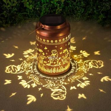 Imagem de Lanterna solar WACLSTDAY Frog, jardim ao ar livre impermeável