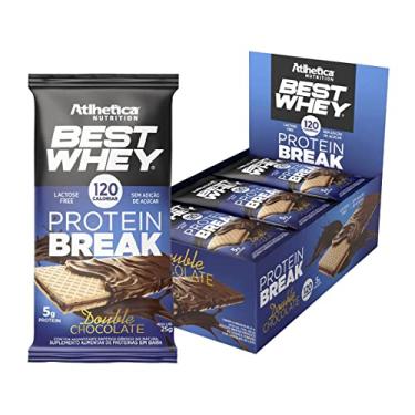 Imagem de Atlhetica Nutrition Best Whey Protein Break - 12 Unidades 25G Double Chocolate Athletica Nutrition