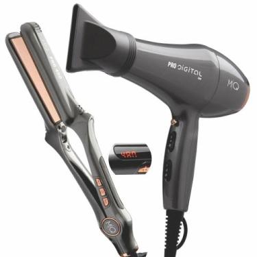 Imagem de Kit Mq Secador Pro Digital + Prancha Pro 480 Bivolt - Mq Professional 