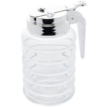 Imagem de Meleira 280ml de Vidro Borossilicato Com Tampa de Metal - Lyor