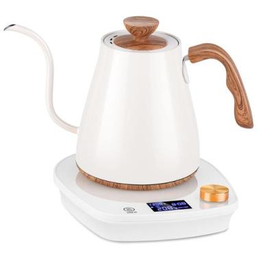 Imagem de Chaleira elétrica YDDZZM Gooseneck 0.9L 1000W com controle de temperat