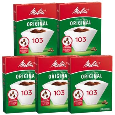 Imagem de Filtro De Papel Cafe 103 Kit 5 Unidades Kits na Web