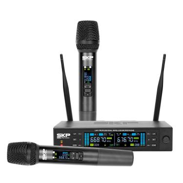 Imagem de Microfone PRO UHF S/FIO Duplo de Mao SACLARITY-II