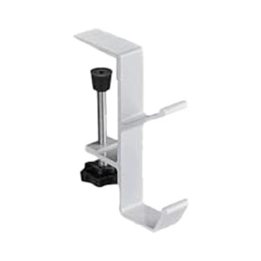 Imagem de Porta-bolsa para mesa, gancho para bolsa de mesa, Cabides de guirlanda para manto, Suporte de bolsa multifuncional para mesa, ganchos de guirlanda sem broca para férias, sala de aula, casa