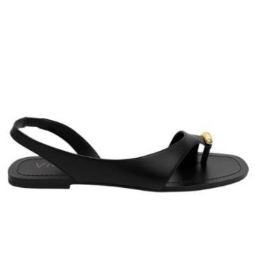 Imagem de Sandália Rasteira Vicenza Preto-Feminino