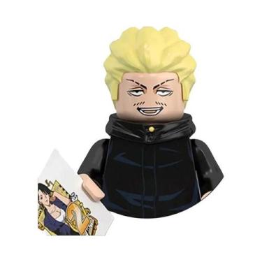 Imagem de Blocos De Montar Jujutsu Kaisen Mini Figuras De Ação Itadori Yuji Gojo
