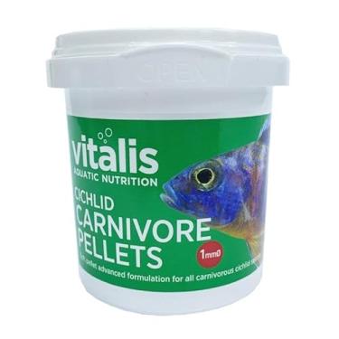 Imagem de Vitalis Raçăo Cichlid Carnivore Pellet 70g P/ Agua Doce