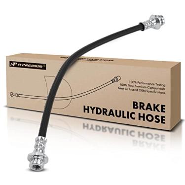 Imagem de A-Premium Mangueira hidráulica de freio traseiro para motorista ou passageiro compatível com modelos selecionados Nissan - 200SX 1995-1998, Sentra 1995-1999, 1.6L - Substituição # 462148B700
