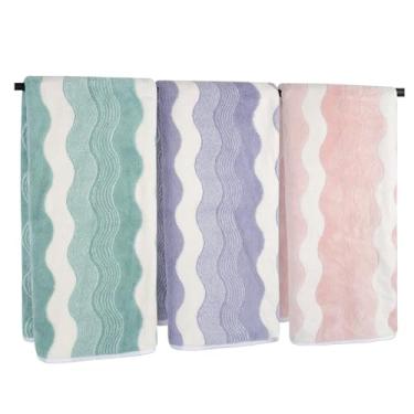 Imagem de SINLAND Toalhas de mão de banheiro, 40,6 x 78 cm, toalhas de rosto de microfibra super macias e absorventes para banheiro, cozinha, spa, ioga, academia, rosto, cabelo, pano de prato para qualquer