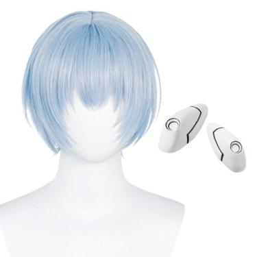 Imagem de Peruca de cosplay Wiggy Mermaid Ice Blue Himmel Sousou no Frieren