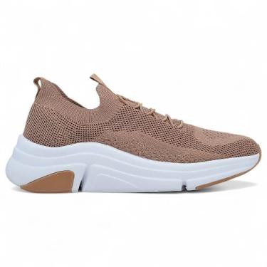 Imagem de Tenis Modare Ultraconforto Ortopedico Feminino Macio Slip On, Nude, 38