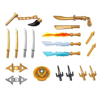 Imagem de LEGO NINJAGO Pacote de armas com suporte para exibição - para todas as miniaturas