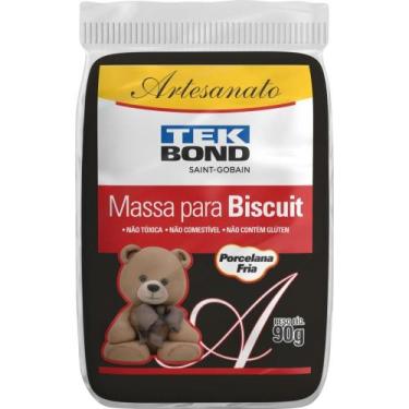 Imagem de Massa de Porcelana Fria Biscuit 90G Preto CX.C/06 - Tekbond