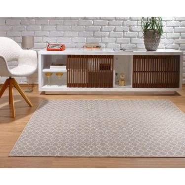 Imagem de Tapete Sala Esc 2,00 X 2,50 Antiderrapante Champanhe HT-05