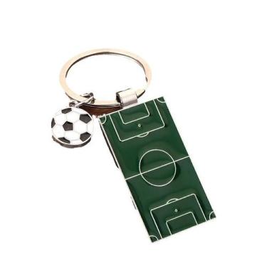 Imagem de Chaveiro Bola de futebol de campo de futebol de liga de zinco - yiweis