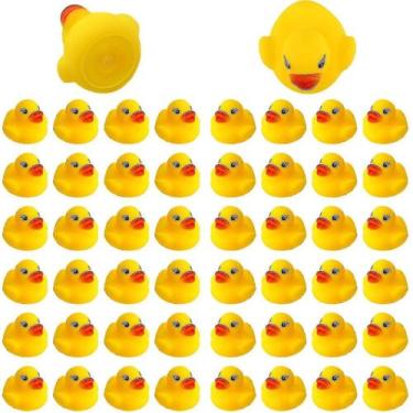 Imagem de Brinquedo de banho Rubber Ducky 50 unidades para crianças - Gloome Sto
