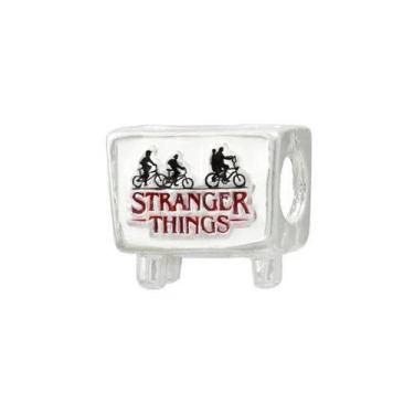 Imagem de Berloque Stranger Things Banho Prata Pulseiras Berloques - Pulseiras e