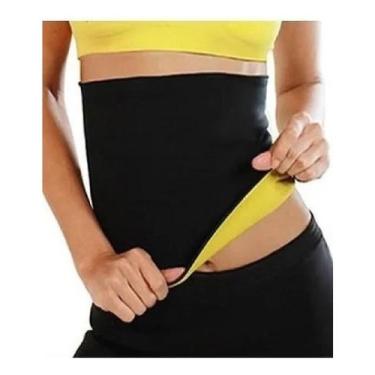 Imagem de Cinta Abdominal Neoprene sauna, redutora medidas perca peso - Cinta Sa