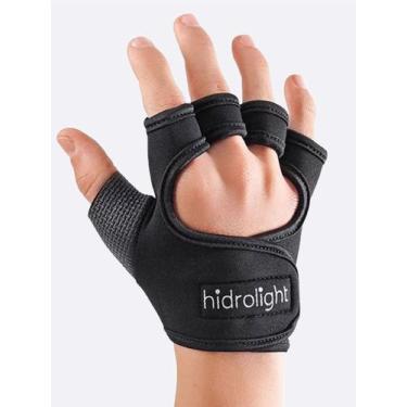Imagem de Par de Luvas Hidrolight Neoprene Musculação Unissex Preta -, Preto, M
