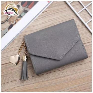 Imagem de Carteira Feminina Com Franjas/Bolsa Porta-Cartões/Bolsa De Mão/Porta-C