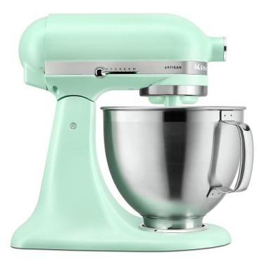 Imagem de Batedeira KitchenAid Artisan Spearmint com 4,83 L de Capacidade, 10 Ve