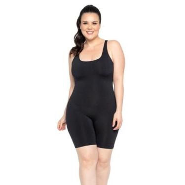 Imagem de Maio Macaquinho Natação Hidro Trinys Lymph Helanca Plus Size A-808, 4g