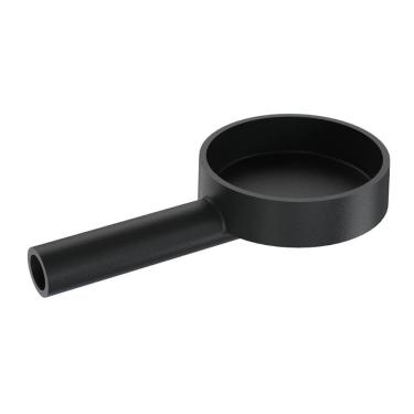 Imagem de Queimador para Fogão Industrial N02 Simples sem Espalhador Chama Direta Ferro Fundido 11cm Libaneza
