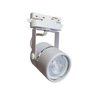 Imagem de Spot Para Trilho Branco Dicróica Gu10 Delis