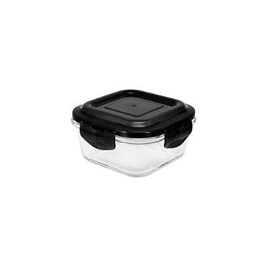 Imagem de Oikos - Pote de Vidro 520ml Hermético com Trava Quadrado