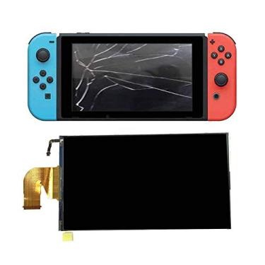 Imagem de Tela LCD de substituição para Nintendo Switch, peças de substituição G-Dreamer Acessórios tela LCD vidro montagem para console NS sistema de videogame